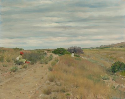 The Old Sand Road by William Merritt Chase